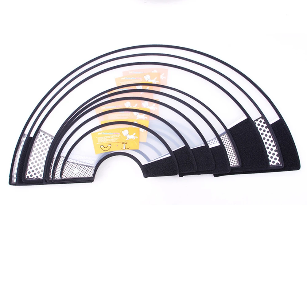 Plastic Cone Pet Products Anti Bite And Scratching Elizabeth Collar For Cats Elizabeth Circle Dog Protection Beauty Healing E