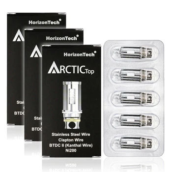 

Horizon Tech Arctic Ni200 0.2ohm Coil 15 Pieces for HorizonTech Arctic Sub-Ohm Atomizer Tank