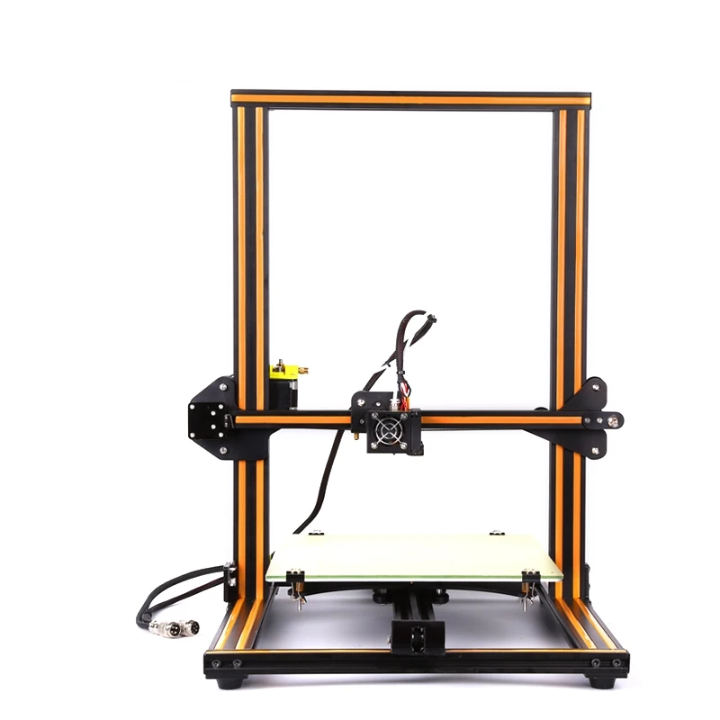Creality 3D CR-10 DIY 3d Принтер Комплект 300*300*400 мм размер печати 1,75 мм 0,4 мм сопло ABS, PLA нити с подогревом