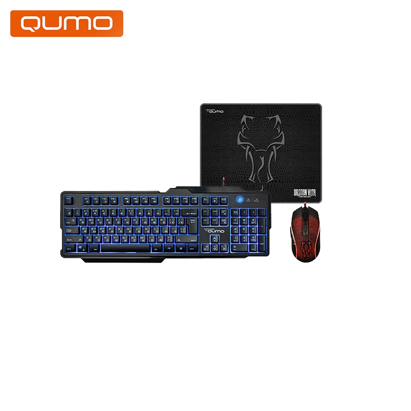 цена Keyboard and mouse Qumo Viper K29/M29