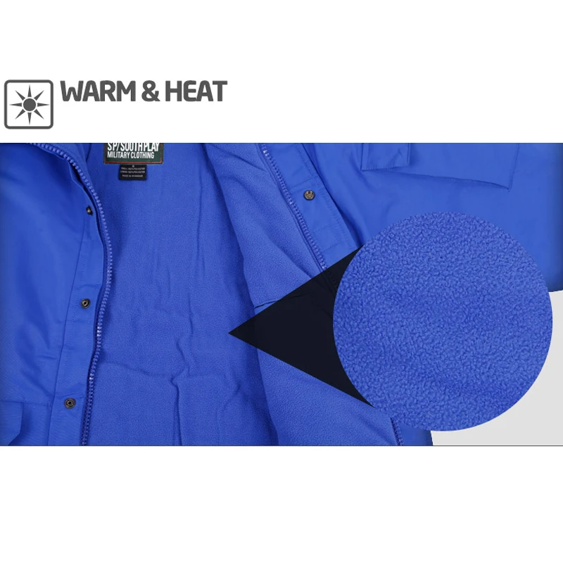 Новая Премиум Одежда "Southplay" зимняя водонепроницаемая Лыжная Сноубордическая куртка 10000 мм-синяя куртка