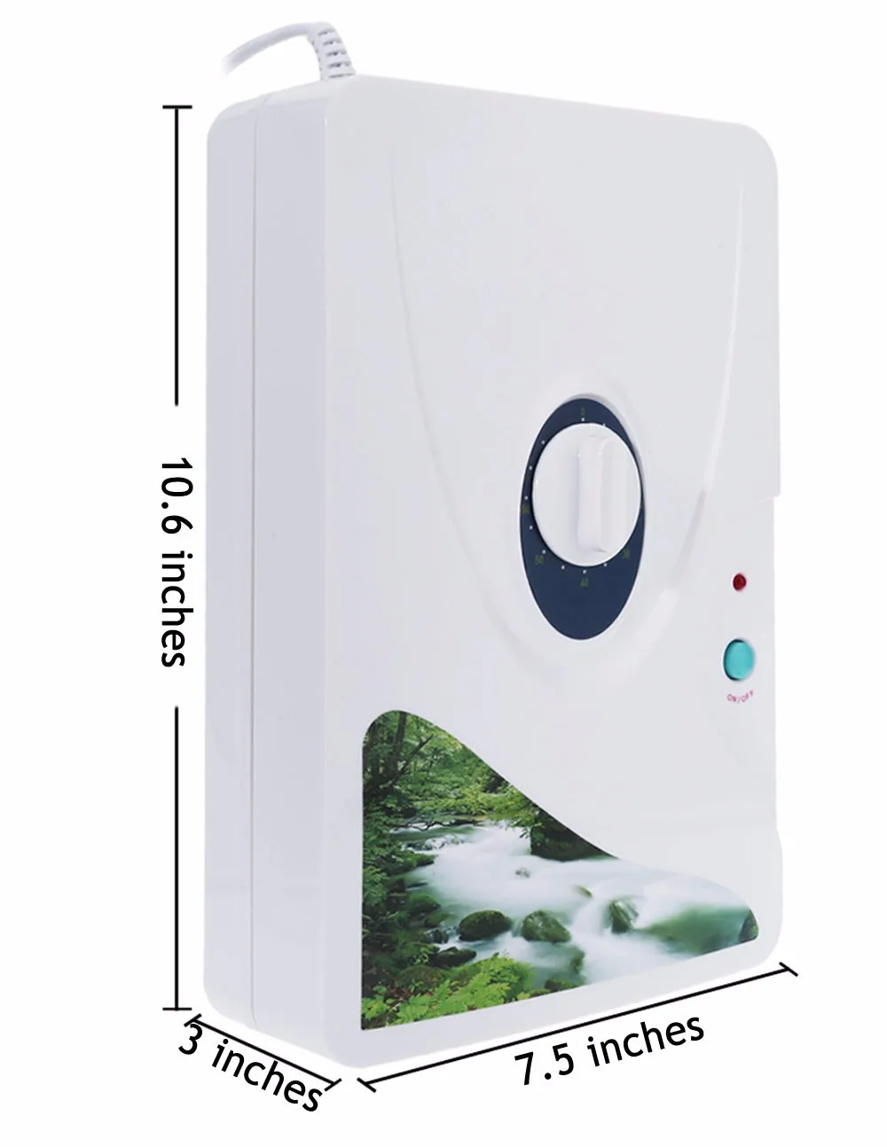 Генератор озона Стерилизатор озонатор воздуха ионизатор O3 таймер очистители воздуха овощные мойки очистка воды воздуха