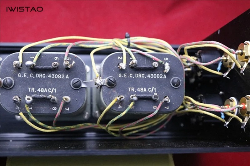 Пассивный предусилитель 600: 600 сбалансированный GEC 48A входной трансформатор RCA Western Electric 111C HIFI аудио
