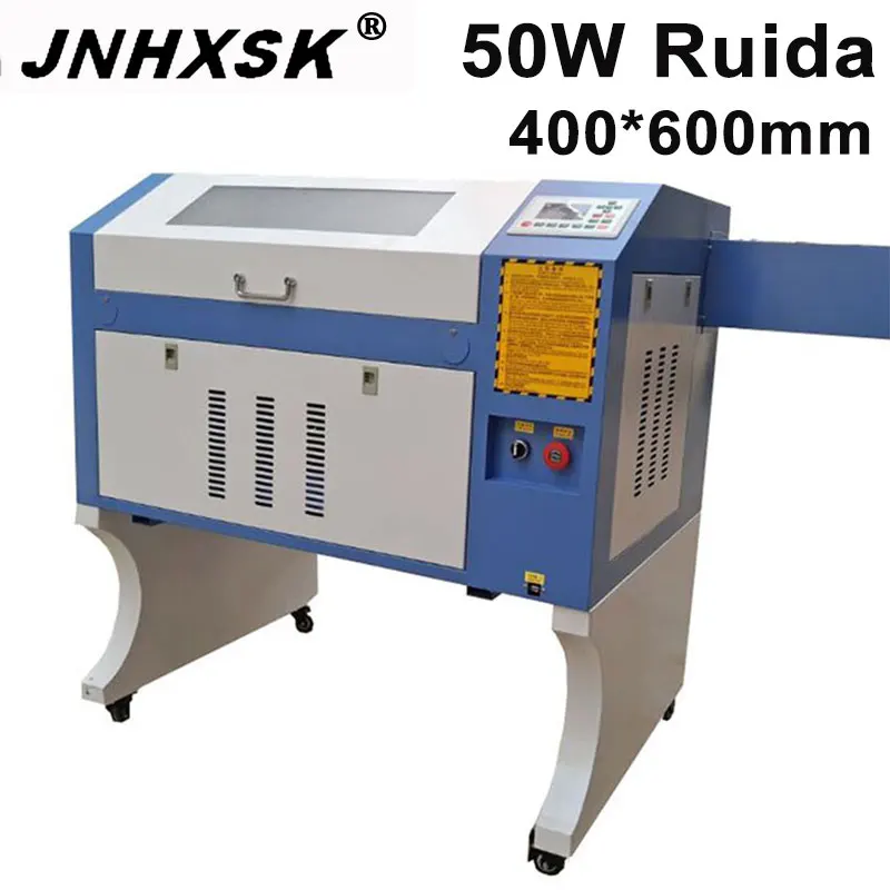 Лазерный режущий станок с ЧПУ JNHXSK лазерный гравер 4060 Co2 резак 50 Вт/60 Вт/80 Вт/100 Вт