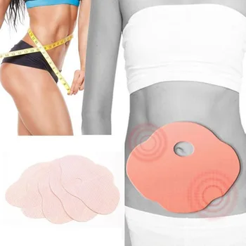 

5pcs Belly Abdomen Body Shaping Massage Paste Slimming Patch Burning Fat Treatment Healthy Weight Loss Paste Navel Stick Pads