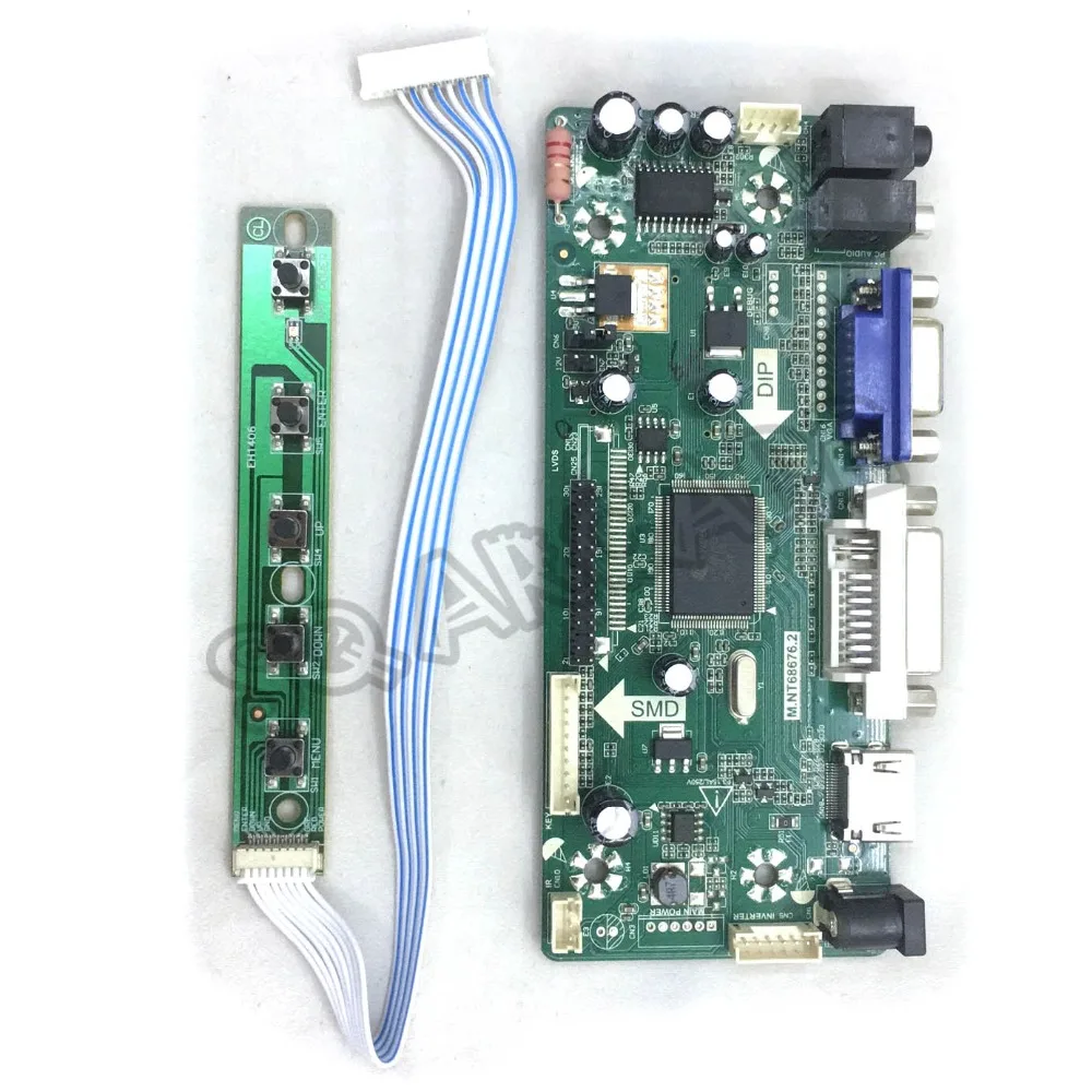 

17 inch arcade 1up monitor lcd screen driver with setting board