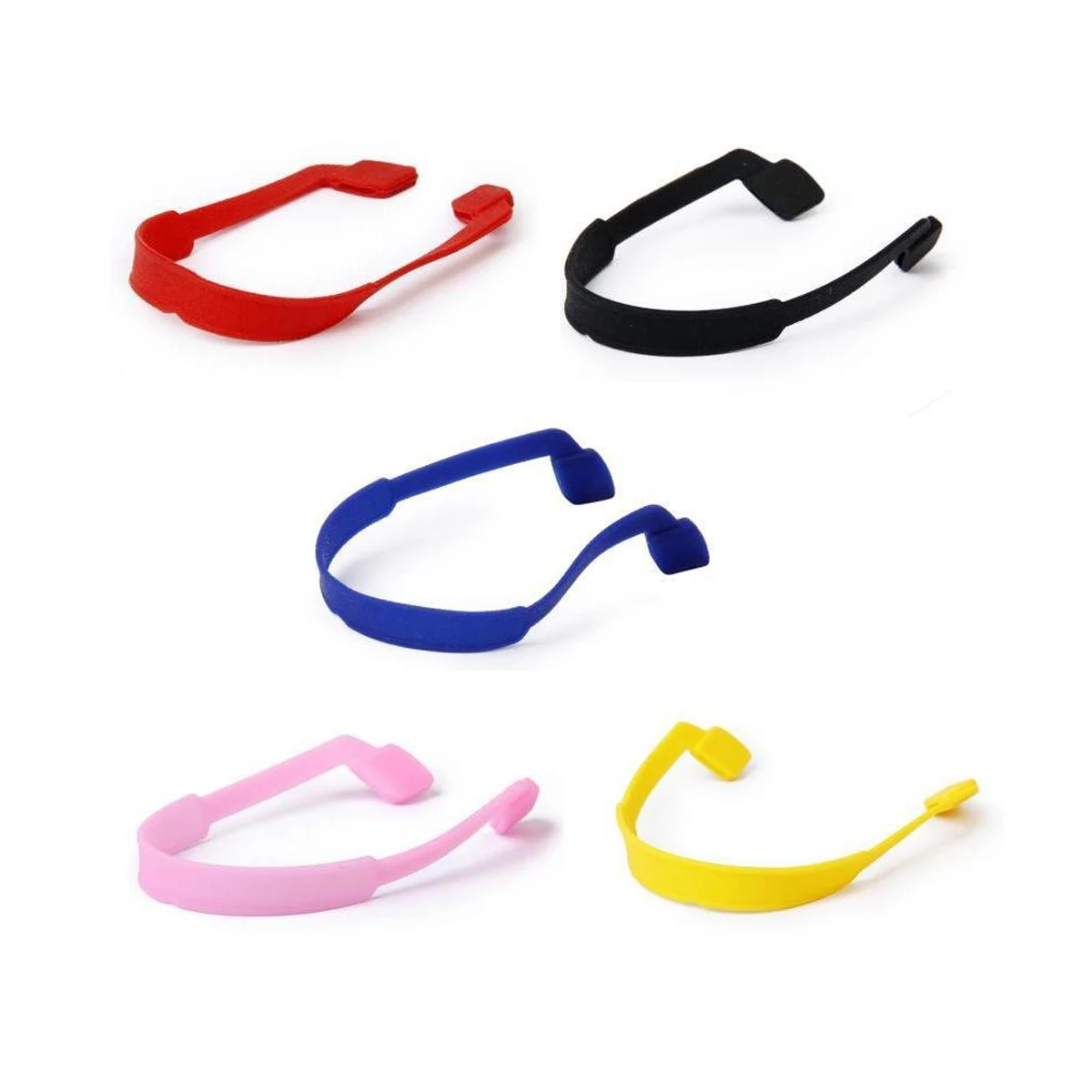5pcs cords eyeglass chains silicone eyeglass holders for child 5