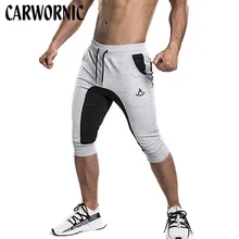 CARWORNIC мужские хлопковые шорты в стиле кэжуал мужские спортивные штаны для фитнеса Jogger сексуальные мужские тренировки бодибилдинга мужские кроссфиты модные короткие