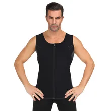 Для мужчин жилет ultra Sweat Shaperwears рубашка Для мужчин корсет шейпер для похудения обхват талии тренер Для мужчин корсет Корректирующее белье