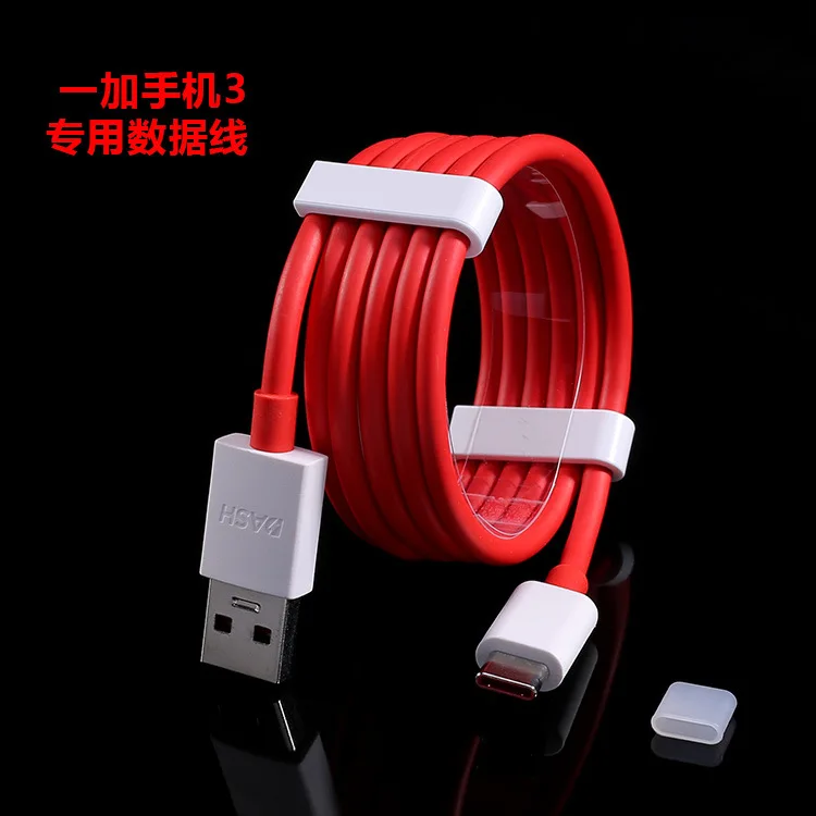 Original ONEPLUS 3 3T 5 5T DASH Cable 100CM 4A Fast charging cable data line for oneplus 2 3t USB 3.1 Round packing | Мобильные