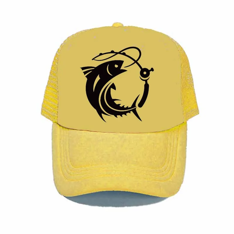 Винтажная уличная шляпа для рыбалки, для папы, для женщин и мужчин, для любителей рыбалки, для клуба, бейсболка, кепка, свежая, морепродукты, для рыбного хозяйства, кепка s YY340 - Цвет: YY34038