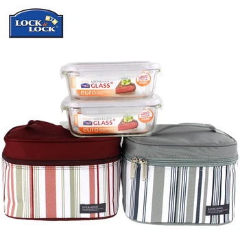 

Authentic glass lunch box music buckle heat-resistant glass preservative box LLG428S910B