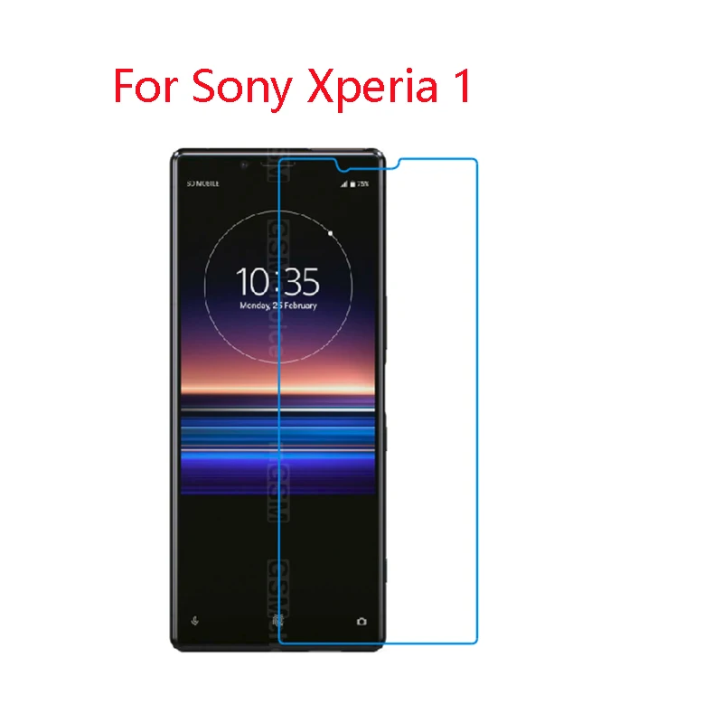 (2-Pack) для sony Xperia 1 9 H превосходная прочность и безопасность оргстекла протектор экрана