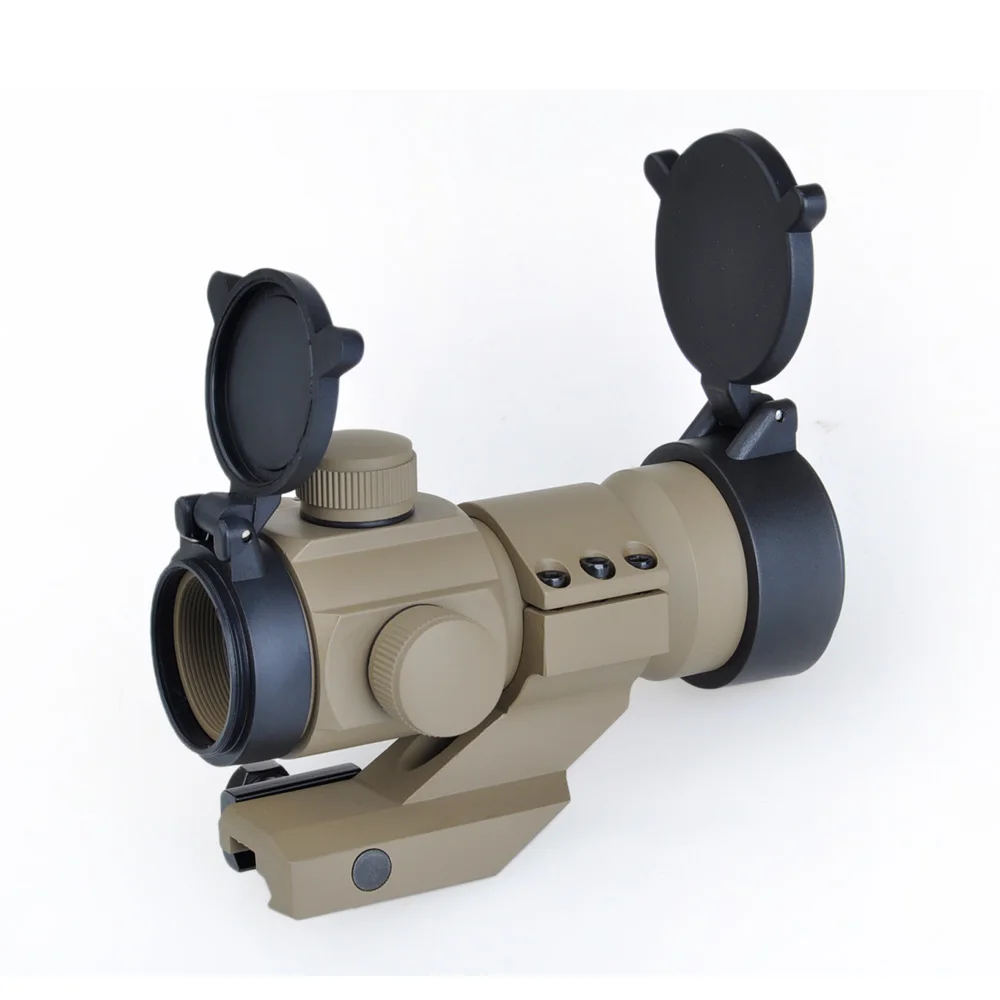 DE Armytac на M3 оптический прицел Red Dot охотничий прицел Коллиматорный прицел винтовка рефлекс съемки L образный кронштейн для воздуха пистолет - Цвет: DE