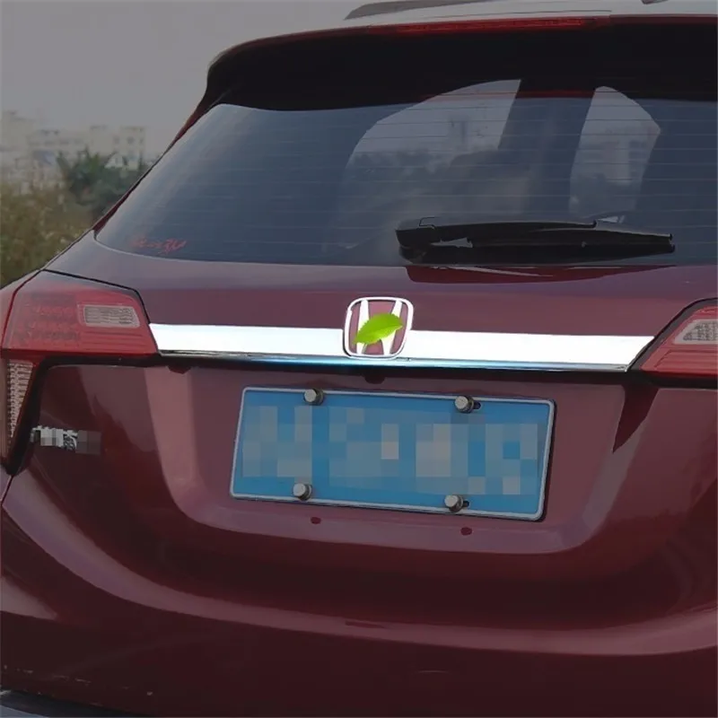 

Trunk exterior Excent decorative chromium trim decoration car styling mouldings accessory accessories FOR Honda Vezel