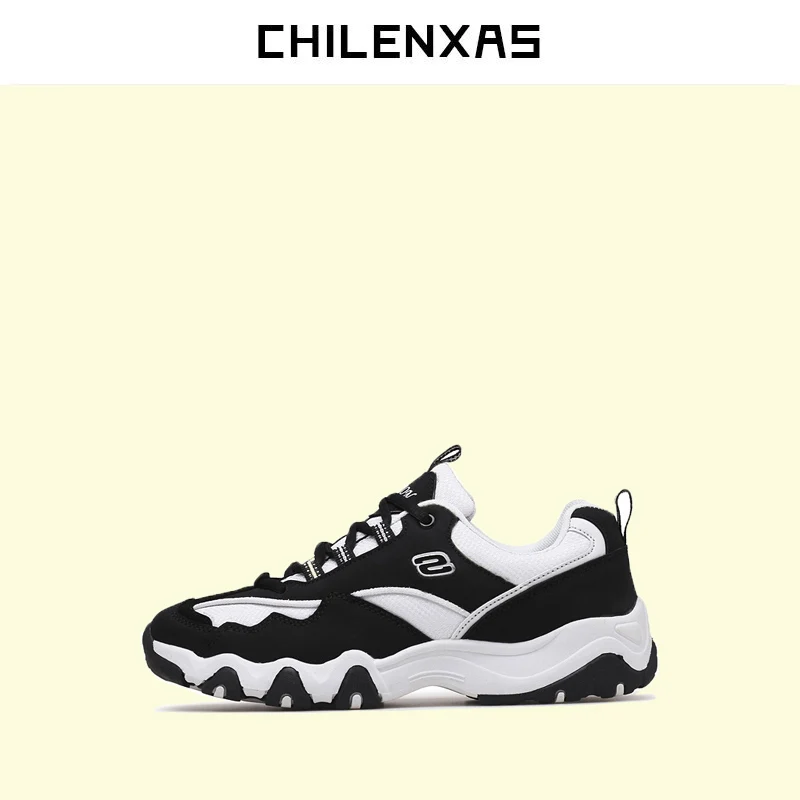 

CHILENXAS Spring Autumn Howe Causal Fly Weave Flat Height Increasing Air Mesh Shoes Breathable Lace-up Hard-wearing Light Solid