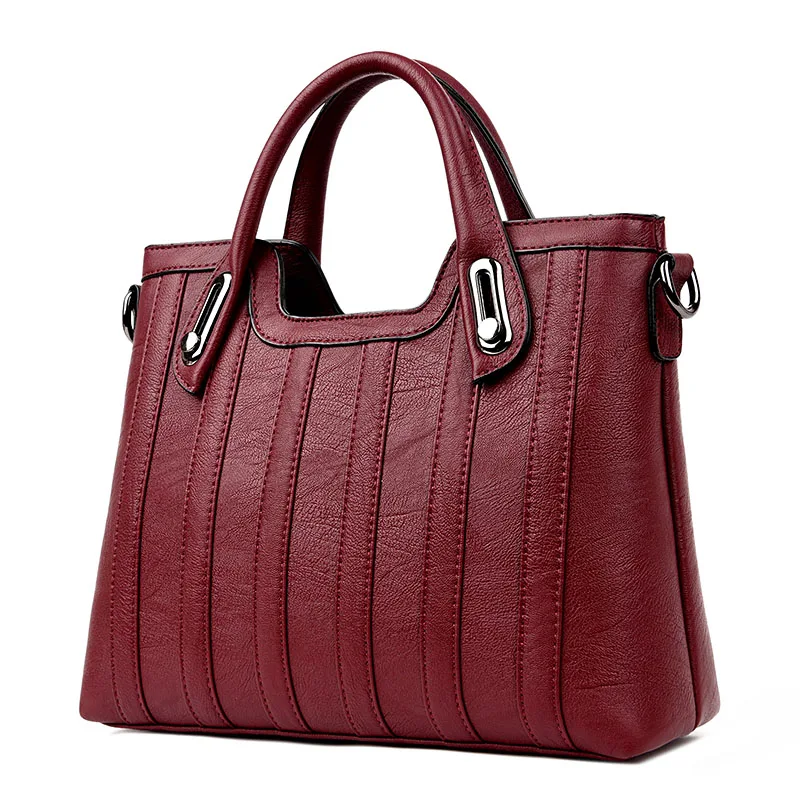 2019 جديد الأوروبية والأمريكية نمط المرأة اليد الجلدية السيدات مخلب واحد حقائب كتف Crossbody أكياس لينة الأزياء حقائب