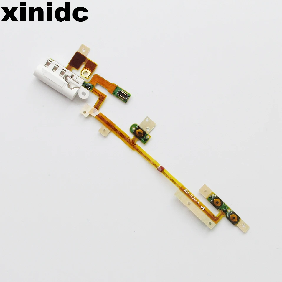 Xinidc Original New Headphone Audio Jack Flex Cable For iPod Nano 6 Power Volume Flex Cable Replacement