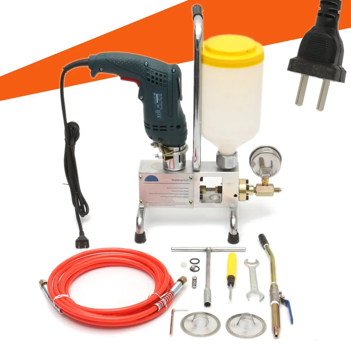 810/910W Epoxy injection pump Epoxy Polyurethane foam Grouting Machine