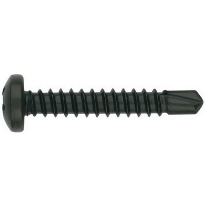 Индекс NBR4845 Screw Заостренное сверло DIN 7504 N черное с цинковым покрытием Phillips 4