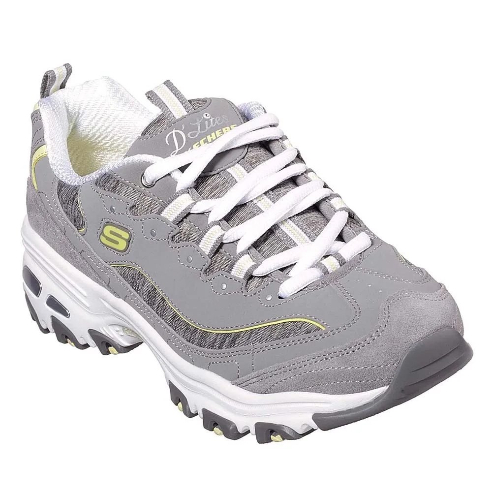 Skechers/Женская обувь D'Lites Me Time Greys Lemon