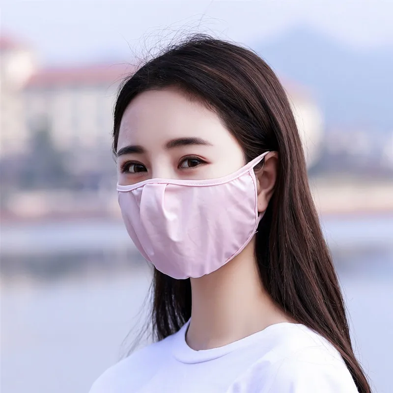 KKSHOW 1 Шт. Хлопок Рот Маска Черный Anti Dust Nose Protection Многоразовые Лицо Маски Для