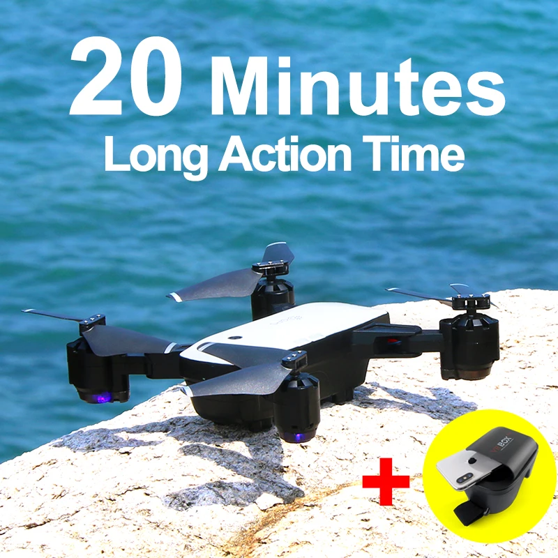 

SMRC S20 Drone With HD 1080P 4K Camera Quadrocopter Hovering FPV Quadcopters 5MP Folding RC Helicopter Storage bag toy for boy