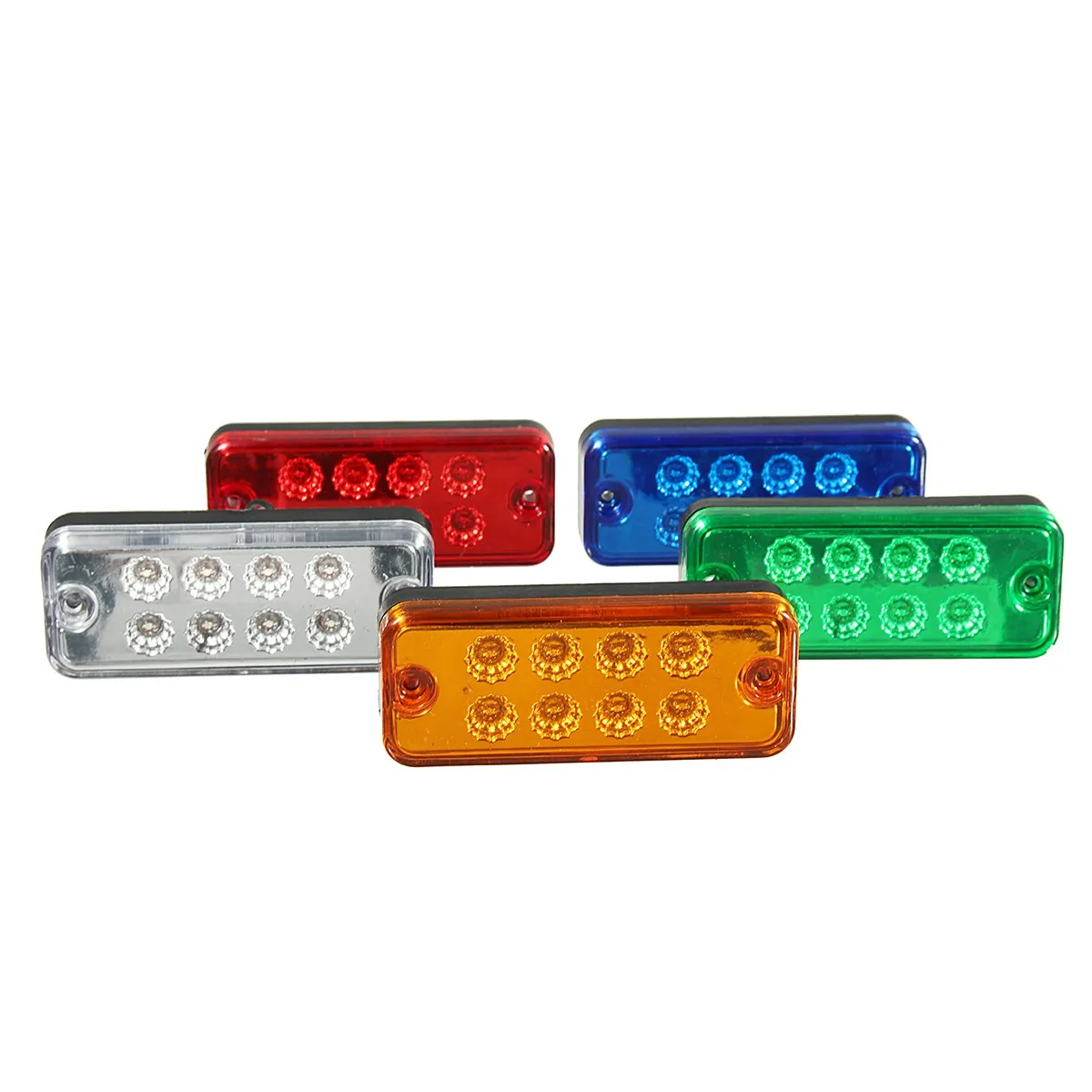 12V 24V 8 Светодиодный светильник с боковой подсветкой прицеп грузовик караван|led light