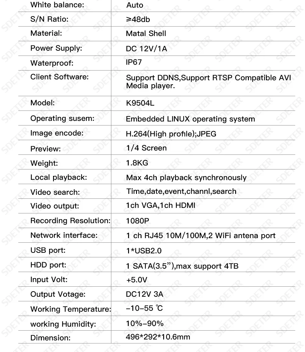 security system (17)