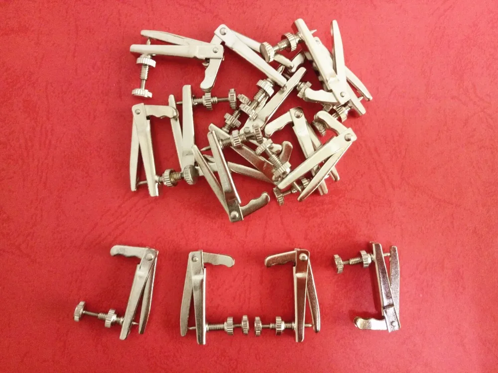 

24 pcs New style Silver color viola String Adjuster fine tuners 3/4-4/4 size