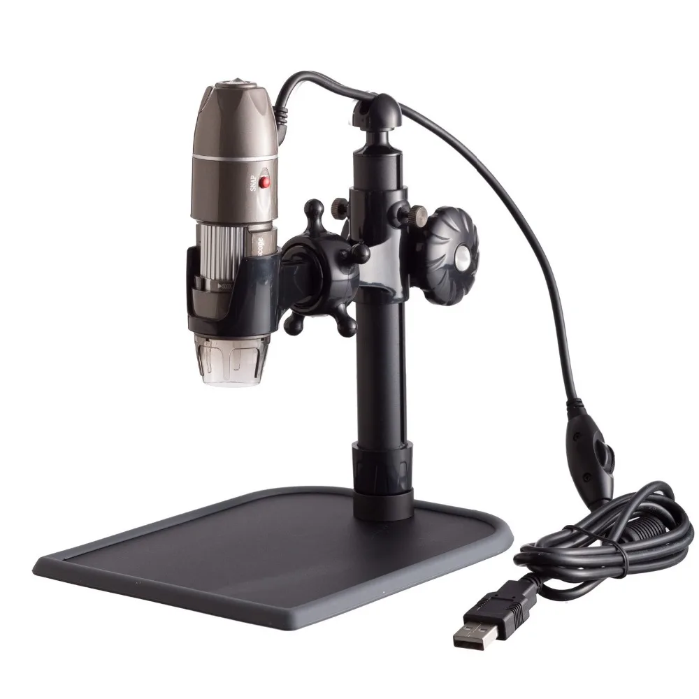 

AmScope 5X-500X 2MP 8-LED Zoom Digital USB Microscope Endoscope Windows 7 & 8 & Mac