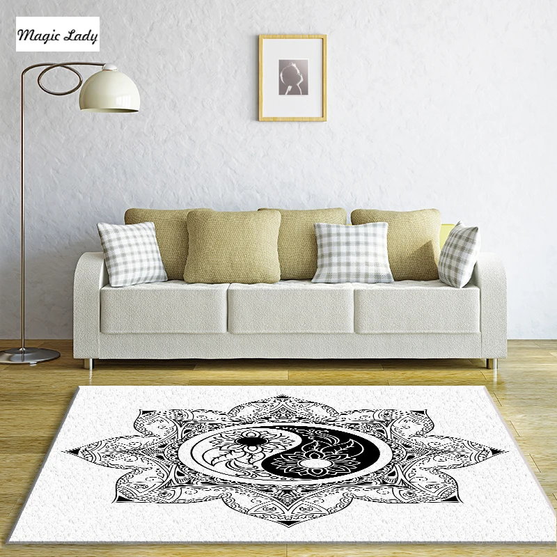 Teppich Weiss Moderne Gotische Chinesischen Wohnzimmer Schlafzimmer