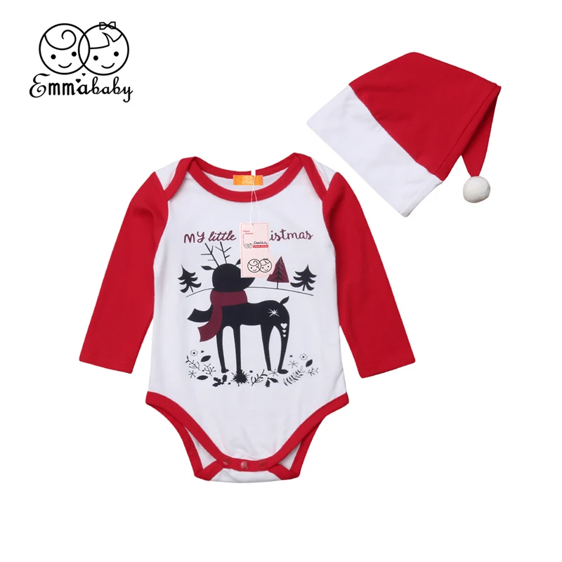 A14UBP Infant Babys Long Sleeve Romper Bodysuit Mixed Unisex Button Playsuit Outfit Clothes