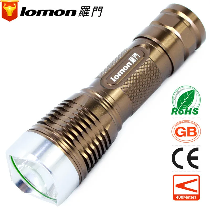 

Hot ST21 Outdoor Waterproof Super Bright 1000Lumens 5 Modes T6 LED Light Lamp Flashlight Torch+ 26650 Battery + Charger+ Box