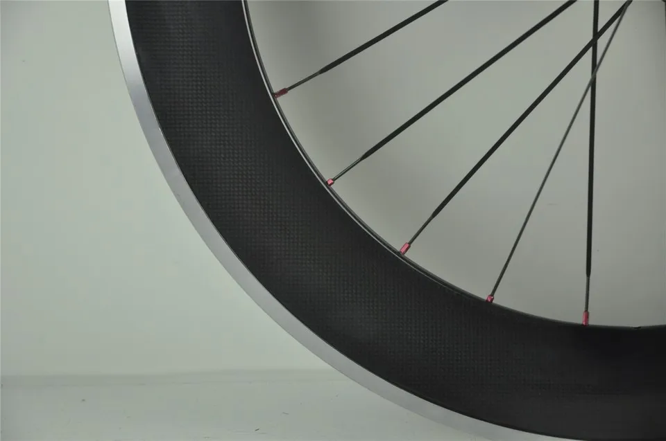 Cheap With 23mm width Powerway R36 Hubs 700c CARROWTER 80mm carbon alloy road bike wheels 3K Matte Bicycle wheelset Clincher 3 Cheap With 23mm width Powerway R36 Hubs 700c CARROWTER 80mm carbon alloy road bike wheels 3K Matte Bicycle wheelset Clincher 3
