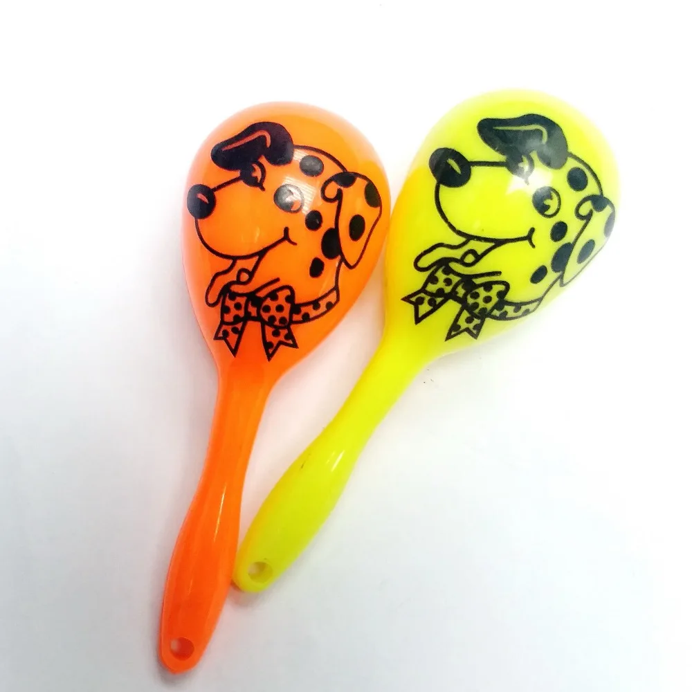E424 - Mini 7cm dog maracas -     4g