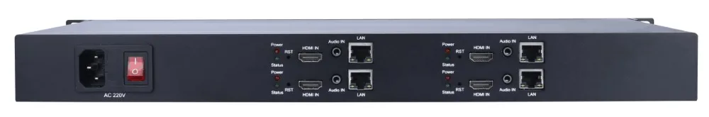 1U стеллаж для выставки товаров 4 канала HDMI кодирующее устройство телевидения по