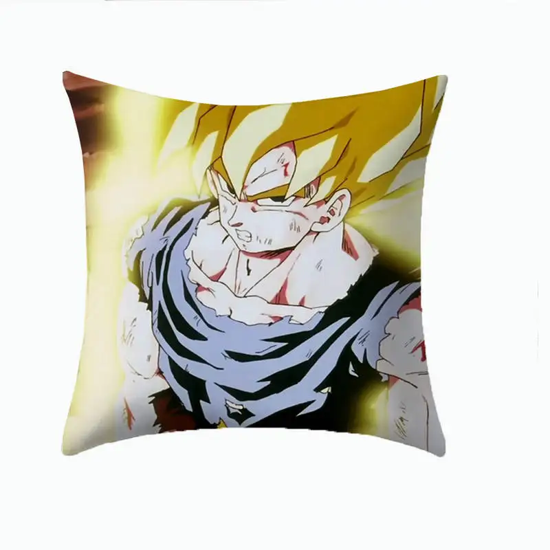 6 DBZ Super Heroes принт наволочка из полиэстера домашние декоративные подушки Чехол Dragon Ball Z Goku нитка для украшения дома наволочка - Цвет: 6