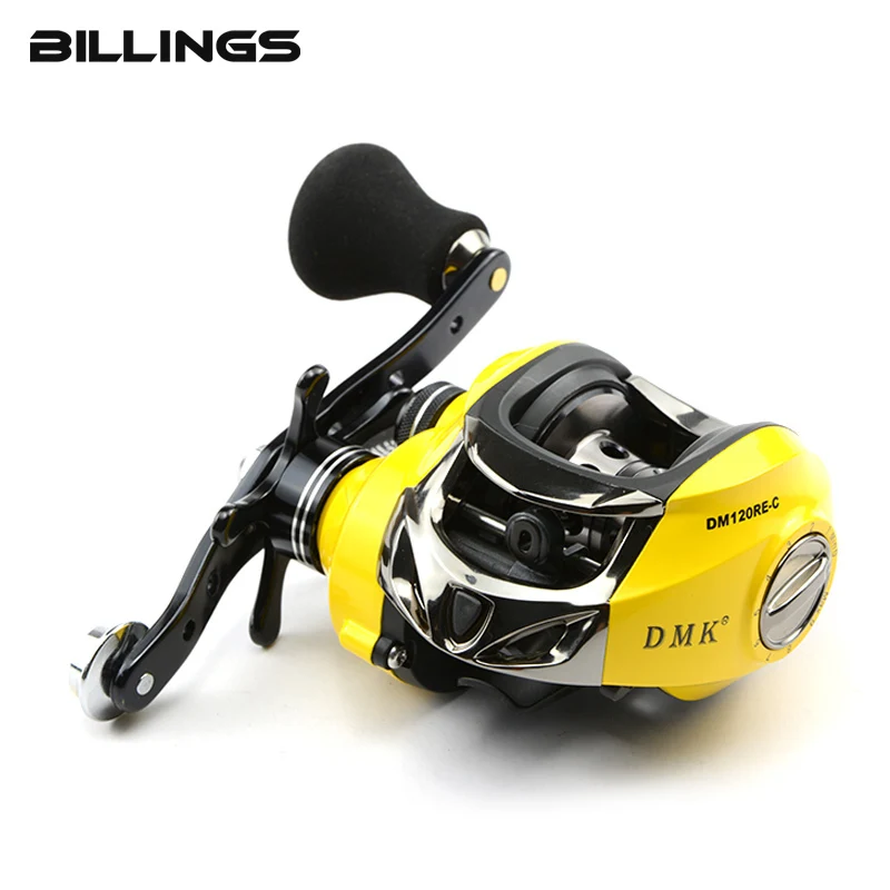 

DMK Baitcasting Fishing Reel 7.0:1 13+1BB 223g Left Right Hand Fishing Fresh/SeaWater Bait Casting Reel Lure Fishing Reel