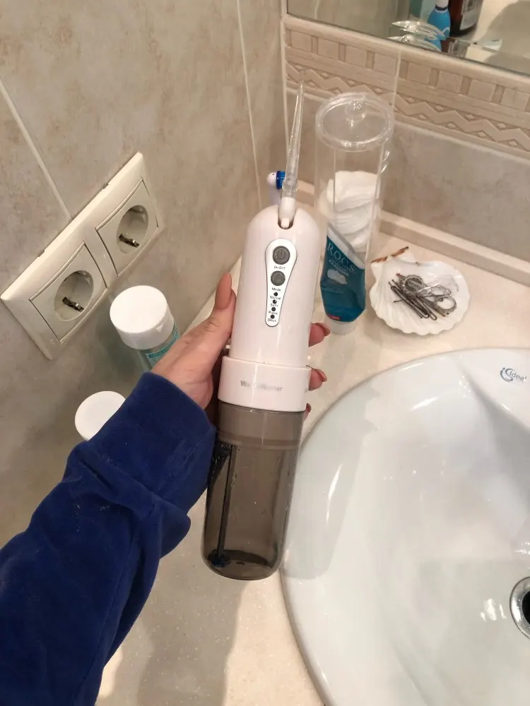 Portable Electric Oral Teeth Water Flosser with USB Charger