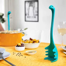 

Creative Kitchen Tableware Spaghetti Spaghetti Loch Ness Monster Spicy Cute Dinosaur Model Standing pasta scoops D0001