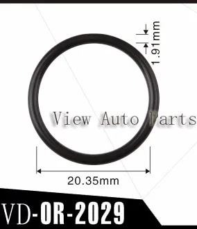100 шт. для CADILLAC AUDI VW RENAULT автомобильный топливный инжектор резиновый О 'кольца ORings уплотнительные кольца VD-OR-21020