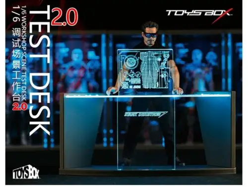 

Workshop Scene Test Desk for iron man Toni scene debugging table