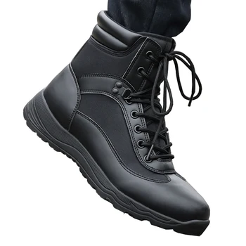 

Autumn Lightweight Special Force Military Tactical Boots Men Black Army Combat shoes Breathable Comfortable Work Shoes Botas Men