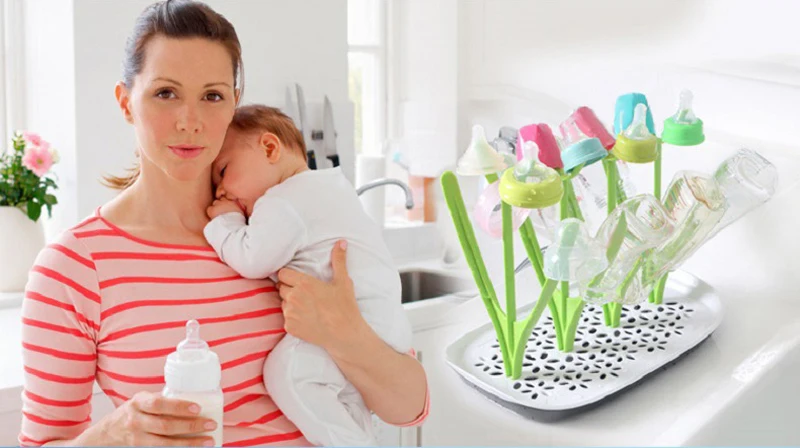 Baby-Feeding-Bottles-Drying-Rack-Tree-Cleaning-Drying-Rack-Storage-Infant-Nipple-Shelf-Cup-Holder-Dryer-Shelf-Removable (2)