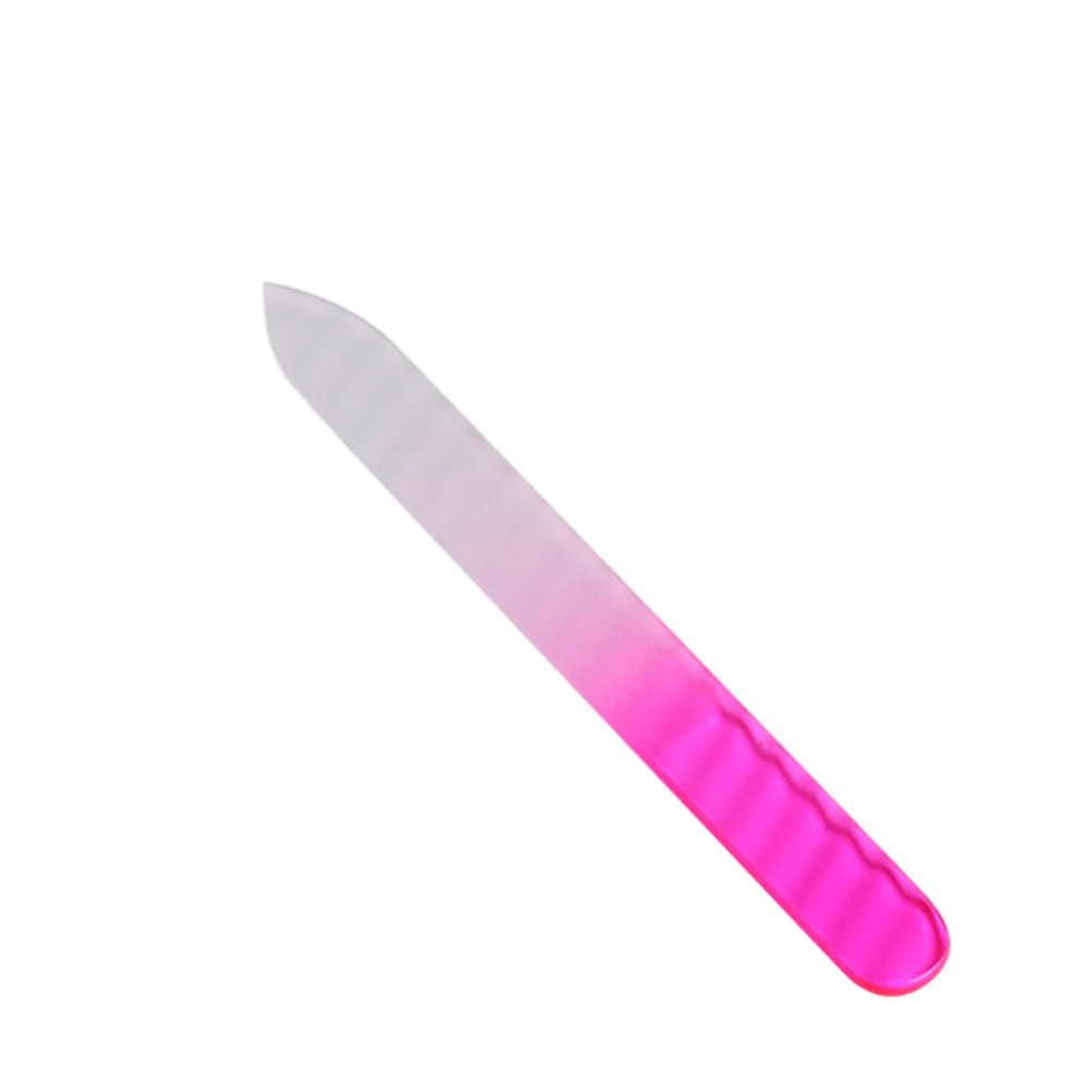 

Professional Glass Buffer Durable Crystal glass Nail File Buffers Assorted Color Manicure Beauty Device Tools - Random Color