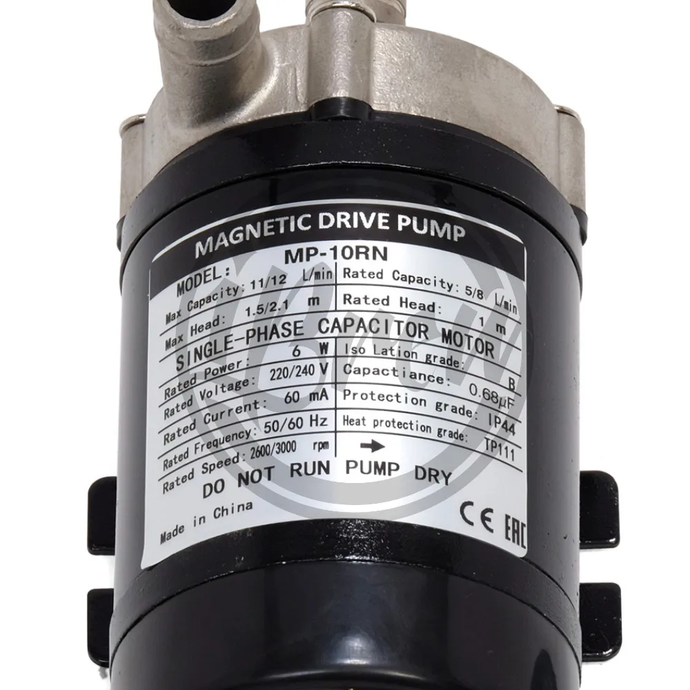 MP-10RN Насос с магнитной муфтой высокотемпературный с головкой из ...