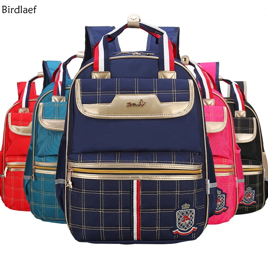 2017 the new Plaid backpack Korean version of the computer package