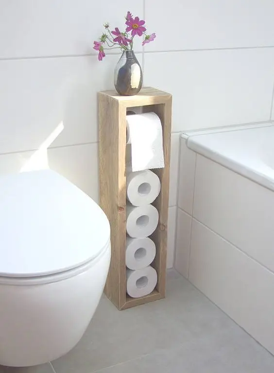 

Evmingo Tree Closet Yanı Toilet Roll Holder 70 CM
