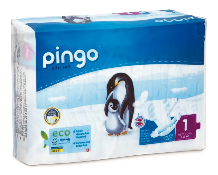 

Pingo Ecological Baby Diaper -Newborn No1